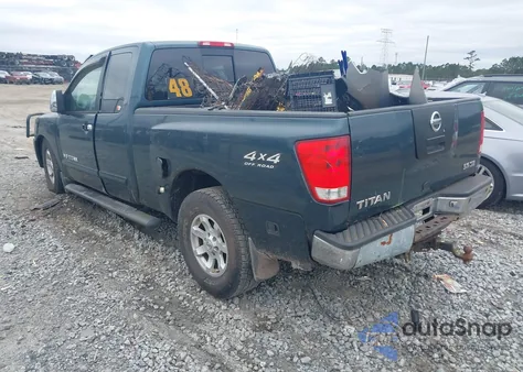 2005 Nissan Titan Se z USA, uszkodzony, nr VIN 1N6AA06B45N514239